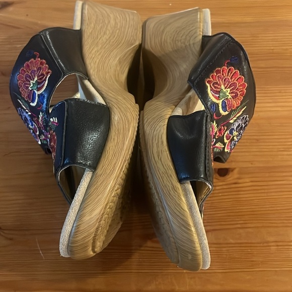 Alegria Women's Sandal Shoe LIN-601N Linn Embroidered Floral Clog Colorful 10 41 - Picture 8 of 11